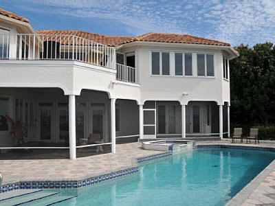 Pool area