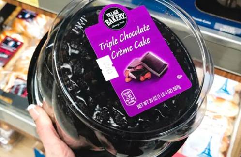 Village Bakery Triple Chocolate Crème Cake @betterbeco/Pinterest