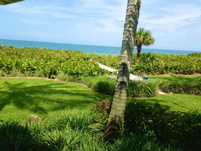 Your private walk over to aqua waters and white sand.