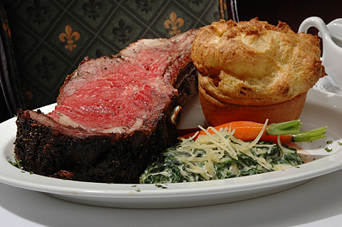 Prime Rib & Yorkshire Pudding